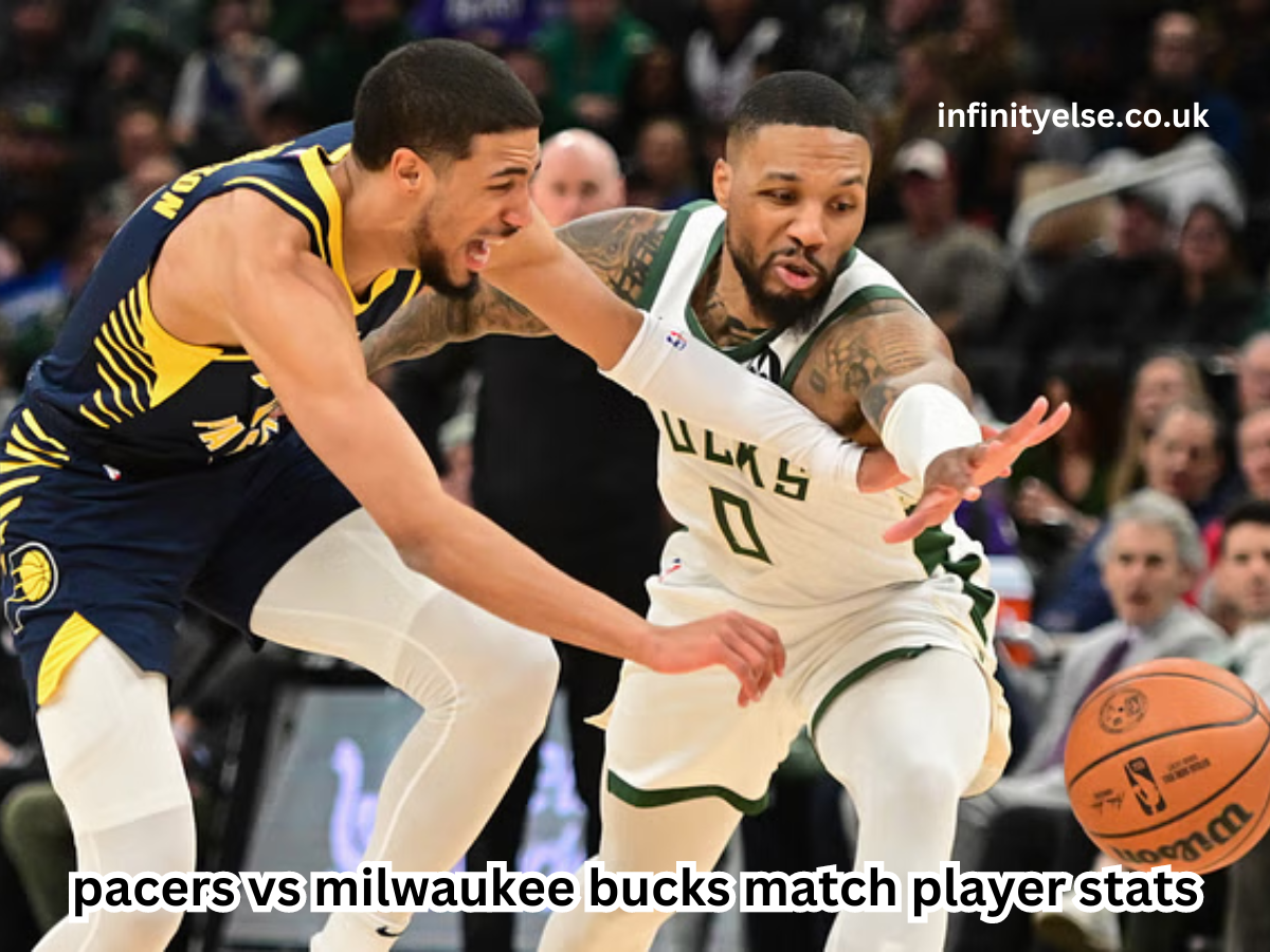 pacers vs milwaukee bucks match player stats