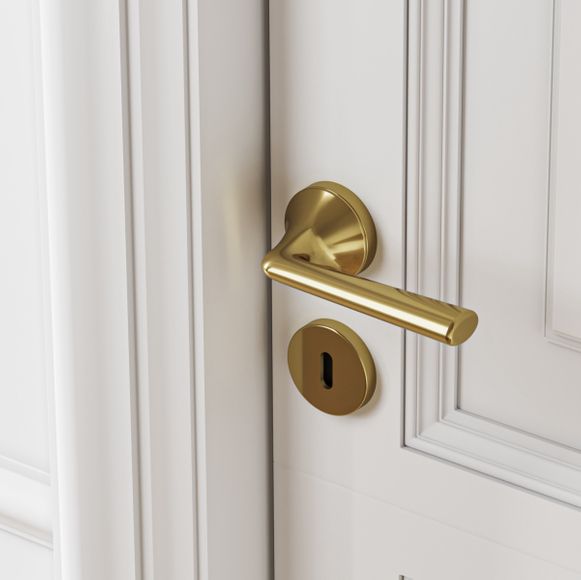 How to Clean Gold Door Handles